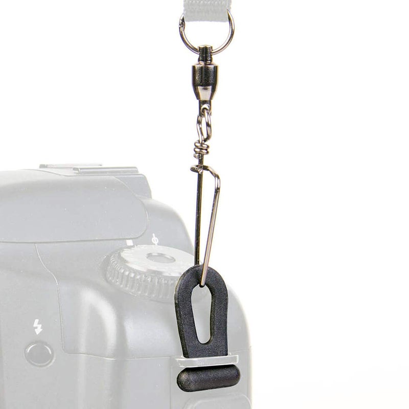 OP/TECH USA 1301132 Tiny Mighty Swivel - System Connectors , Black - Image 1